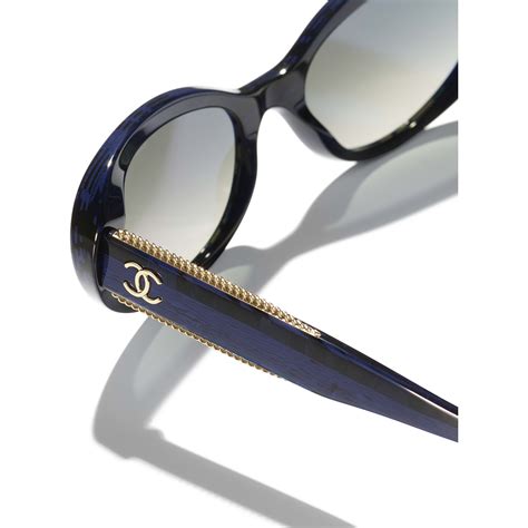 chanel okulary|CHANEL Sunglasses: Oval Sunglasses, acetate — .